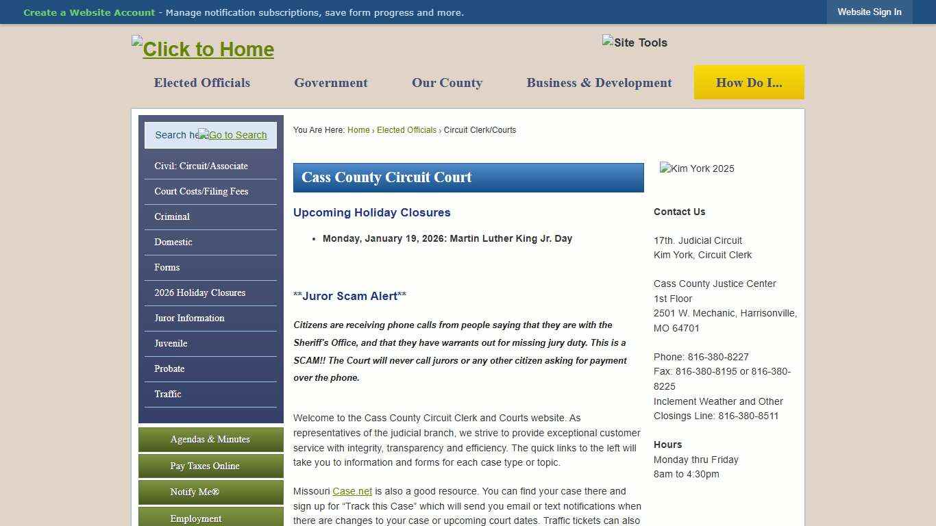 Cass County Circuit Court Cass County, MO - Official Website